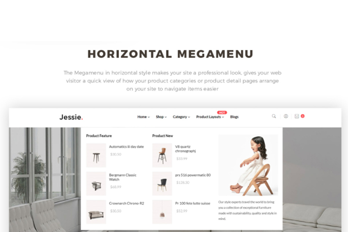 Leo Jessie-Furniture and Home Decor, a Websites & App Template by LeoTheme (Photo 4 of 10)