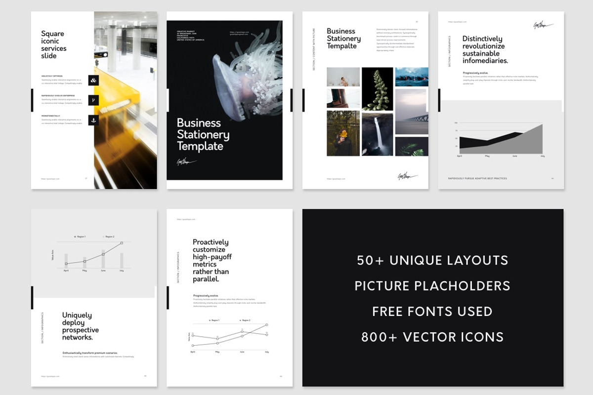 Nano Illustrator Stationery Template, a Stationery Template by Goashape Studio (Photo 9 of 9)
