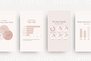 Infographic instagram templates, a Social Media Template by LiliesandBerries (Thumbnail 8 of 17)