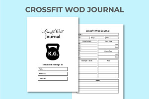 CrossFit WOD Journal KDP Interior