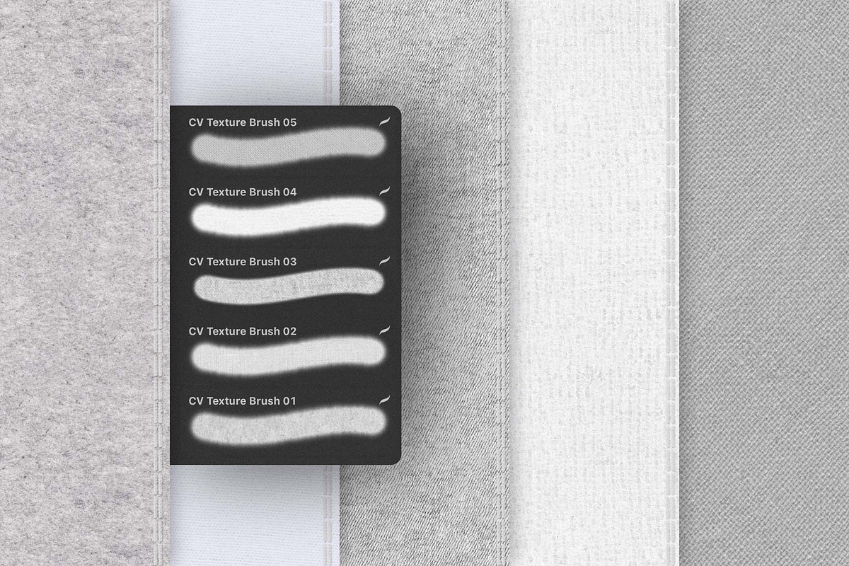 Stitch & Fabric Procreate Brushes, a Brush Add-On by Creative Veila (Photo 8 of 10)