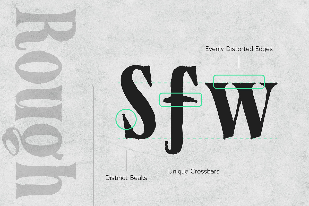 Authora - A Vintage Print Serif, a Serif Font by Parker Creative (Photo 14 of 16)