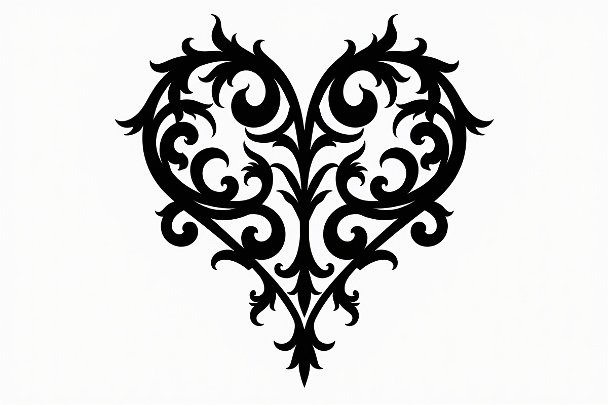Vintage Heart Vector Design, an Illustration by Creativeshirt (Photo 20 of 21)