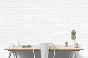 desk mockup bundle, a Mockup by PinkJellyfish (Thumbnail 7 of 9)