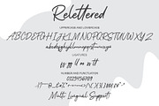 Relettered | Handwritten font, a Script Font by alphArtype (Thumbnail 4 of 5)