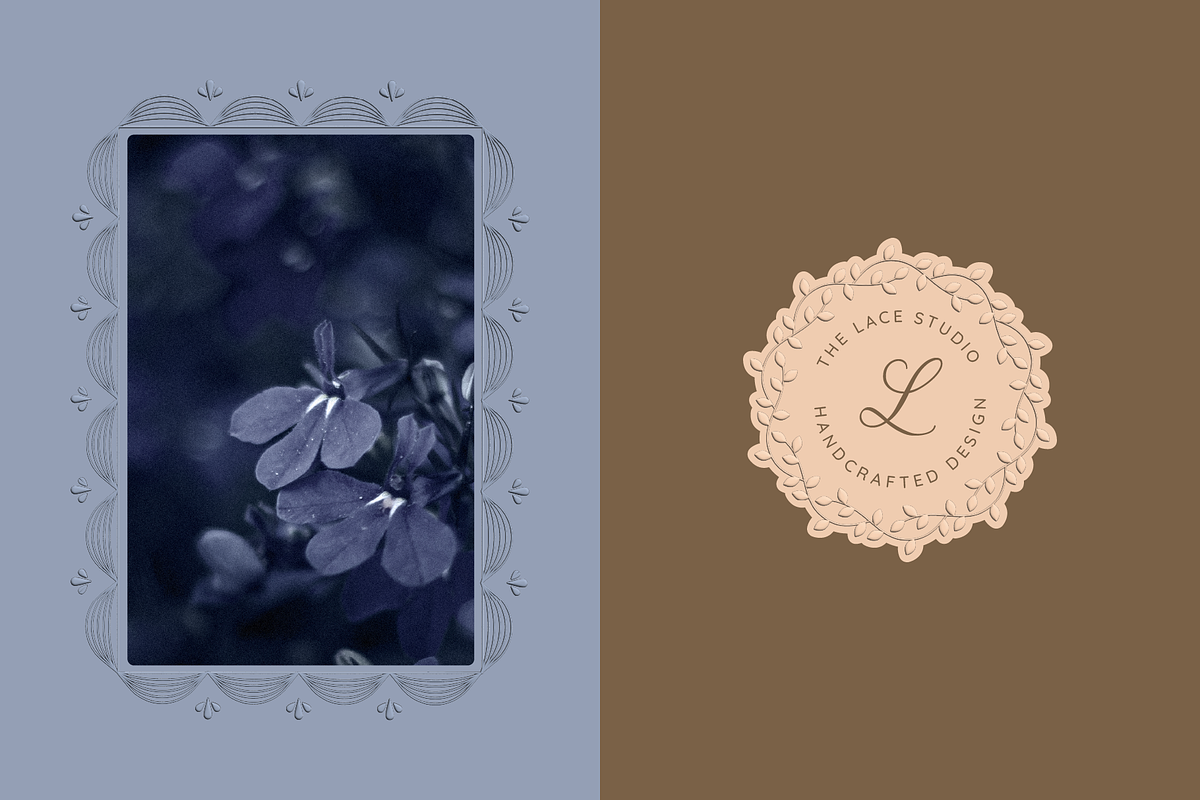 Line Lace Frames - vector designs, an Object Graphic by venimo (Photo 5 of 14)