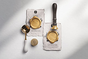 Wax Seal Card Mockup, a Product Mockup by Custom Scene (Thumbnail 10 of 11)