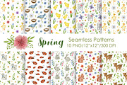 Watercolor Spring Collection., an Animal Illustration by Kira Konoshenko (Thumbnail 7 of 21)