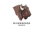 iverwood Ranch Buffalo, a Branding & Logo Template by Logocreative (Thumbnail 2 of 2)