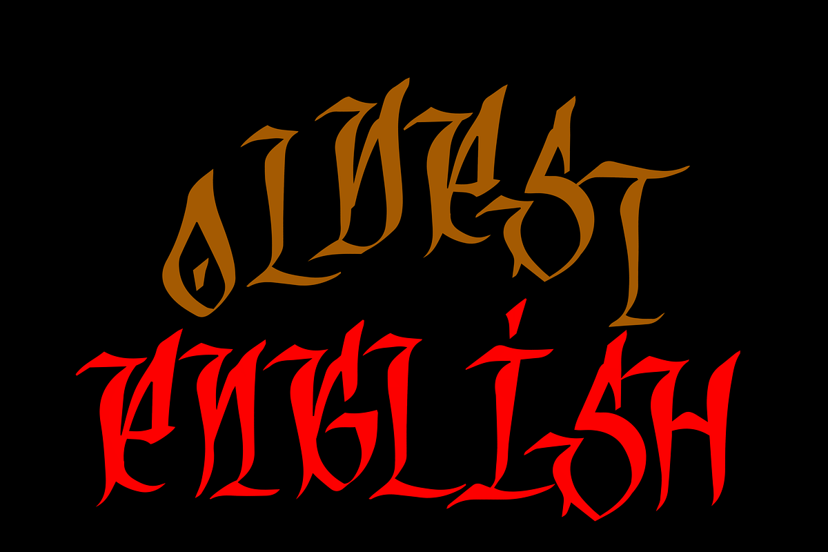 OLDEST ENGLISH CAPS