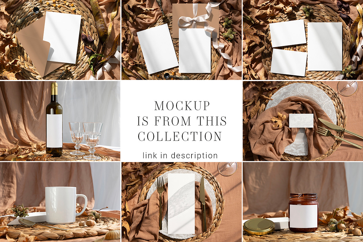 Autumn Mug Mockup Coffee Cup fall2, a Product Mockup by PawMockups (Photo 7 of 10)