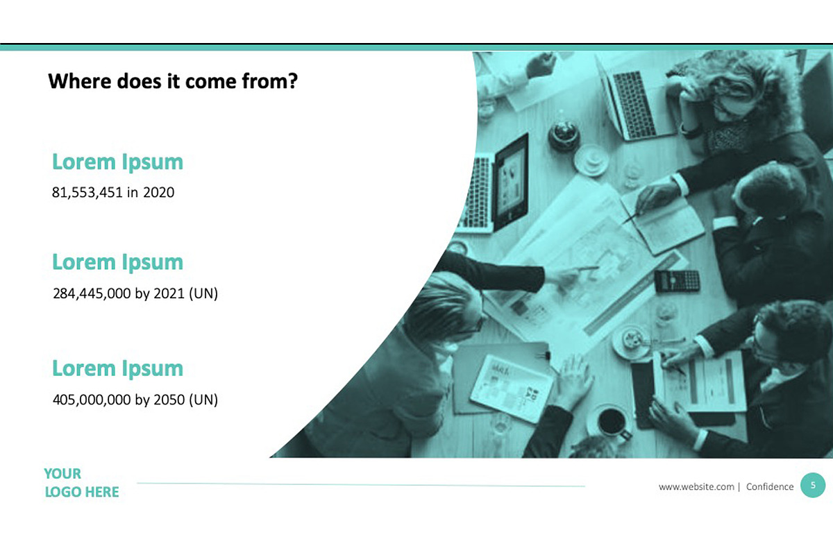 Sale1 Business Startup Pitch Templat, a Templates & Theme by Iconography - Pitch Deck (Photo 5 of 21)