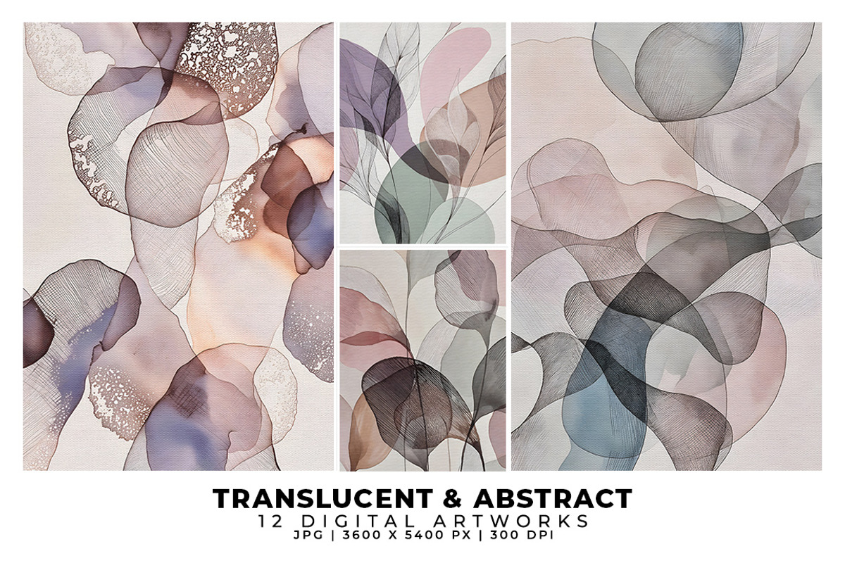 Translucent and Abstract, a Decorative Illustration by Digital Art Creations (Photo 1 of 7)