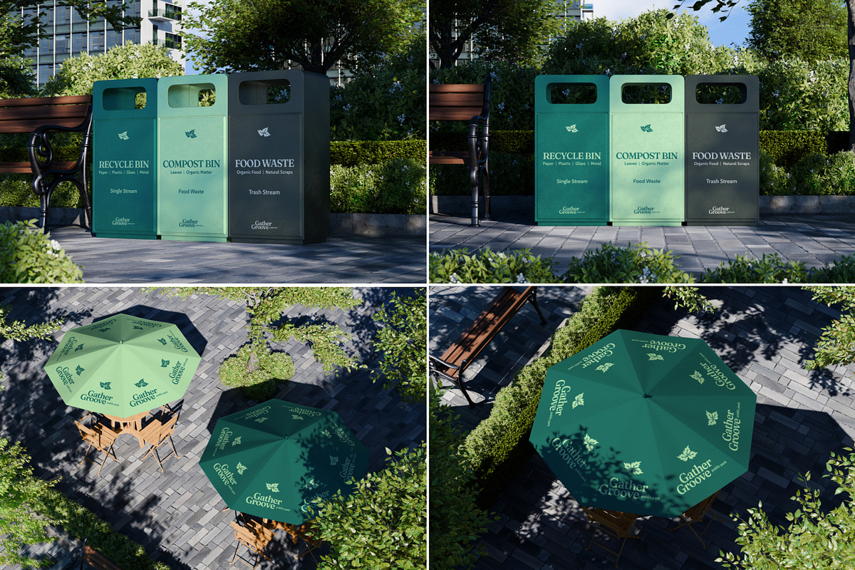39 Urban Park Advertising Mockups, an Advertising Mockup by Vitora Mockup (Photo 5 of 12)