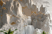27 Landscapes on a concrete wall, an Arts & Entertainment Photo by Handmadefont (Thumbnail 4 of 28)