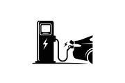 Electric Vehicle Charging Silhouette, a Graphic by musafir_fashion (Thumbnail 18 of 22)