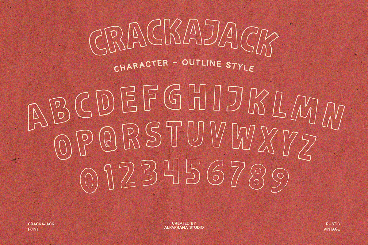 Crackajack - Vintage Font, a Script Font by Alpaprana (Photo 11 of 14)