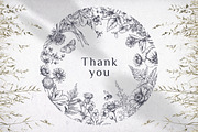 Wildflower Meadow Vector Set, a Decorative Illustration by Molly art (Thumbnail 12 of 12)
