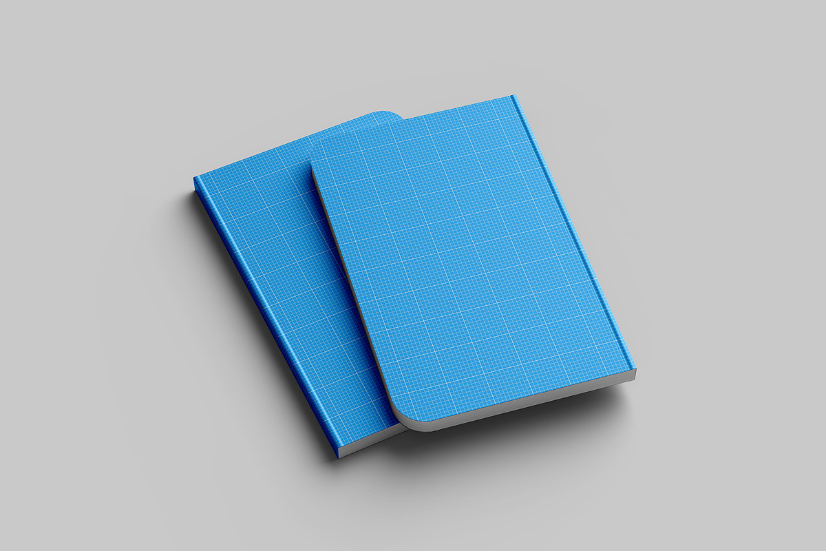 Notebook Mockup - 6 views, a Product Mockup by Illusiongraphic (Photo 15 of 20)