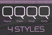Megatrans Vintage, a Sans Serif Font by Craft Supply Co. (Thumbnail 2 of 8)