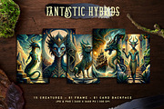 Fantastic Hybrids, a Decorative Illustration by Digital Art Creations (Thumbnail 2 of 5)