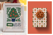 Modern Christmas.2 | WallArt Creator, an Object Graphic by Leleka.Store (Thumbnail 6 of 20)