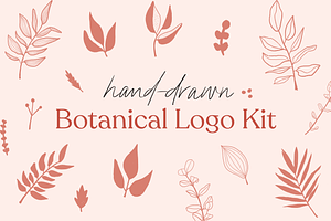 60+ Botanical Logo Elements