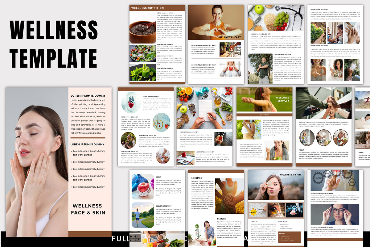 Health & Wellness Template, a Stationery Template by Designmela01 (Photo 7 of 9)