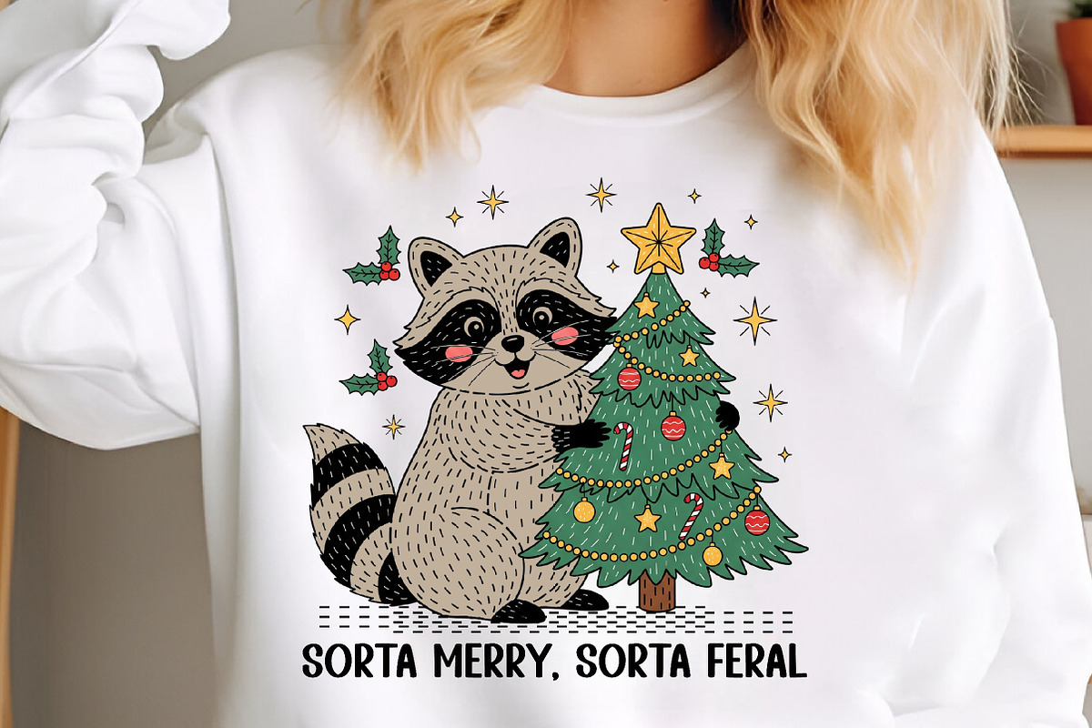 Sorta Merry Sorta Feral Png, Funny X, an Illustration by Libby Wishes (Photo 2 of 6)