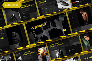Lapoerta - Business Google Slide, a Presentation Template by Dens Creative Studio