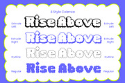 Colence 3D, a Sans Serif Font by Craft Supply Co. (Thumbnail 2 of 8)
