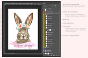 Watercolor Easter Bunny Creator, an Animal Illustration by Catherine Wheel (Thumbnail 6 of 15)