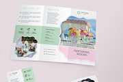 Trifold brochure Business Card M-Up, a Brochure Template by NetGon_Tech's Shop (Thumbnail 2 of 4)