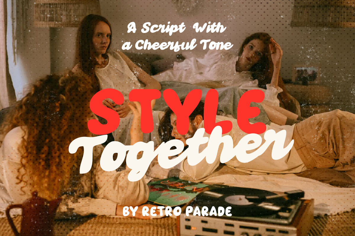 Retro Parade - Bold Handwritten Duo, a Sans Serif Font by Bale Type (Photo 7 of 10)