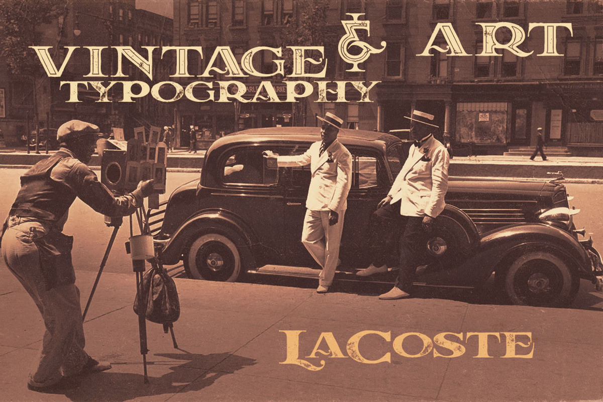 LaCoste Typeface preview 4