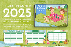 2025 Digital Planner & Spring Style