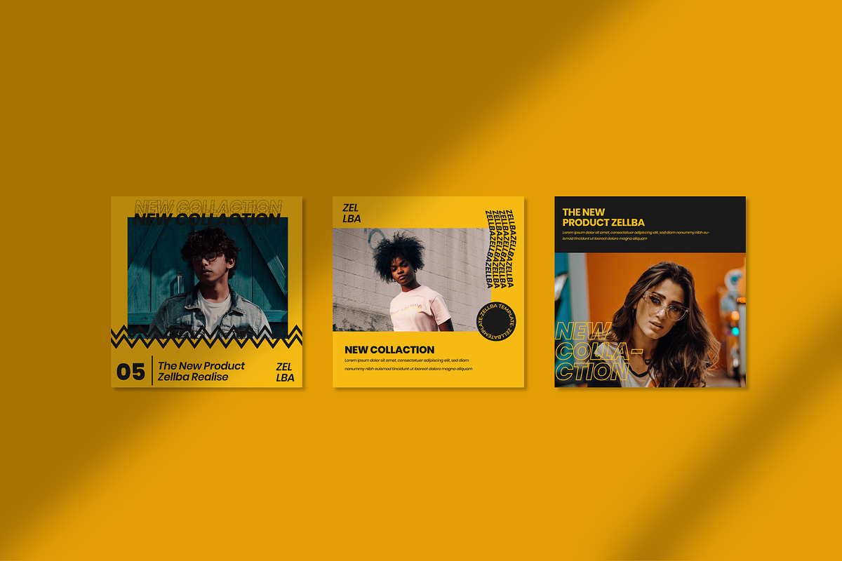 Zellba Urban Instagram Template, a Social Media Template by Compaq_Creative (Photo 6 of 10)