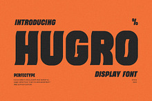 Hugro Modern Futuristic Sans Serif