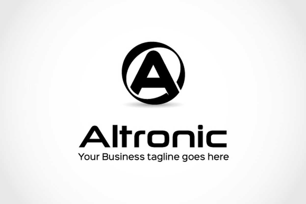 Altronic Logo Template, a Branding & Logo Template by The Branding Fusion