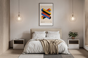 Retro Geometric Printable Wall Art, a Background Graphic by C Design Studio (Thumbnail 8 of 8)