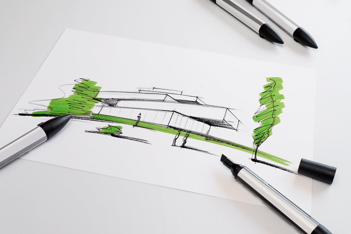 Artist and creative mockup set, a Pens & Pencil Mockup by INTERARTIVITY (Photo 14 of 25)