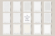 Watercolor Paper Textures | JPG, a Texture Graphic by Fins and Fiction (Thumbnail 2 of 6)