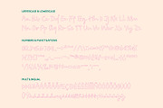 CS Sandra Dashed, a Script Font by Craft Supply Co. (Thumbnail 8 of 8)