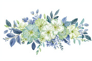 Soft White Floral Bundle, an Illustration by balal (Thumbnail 7 of 10)