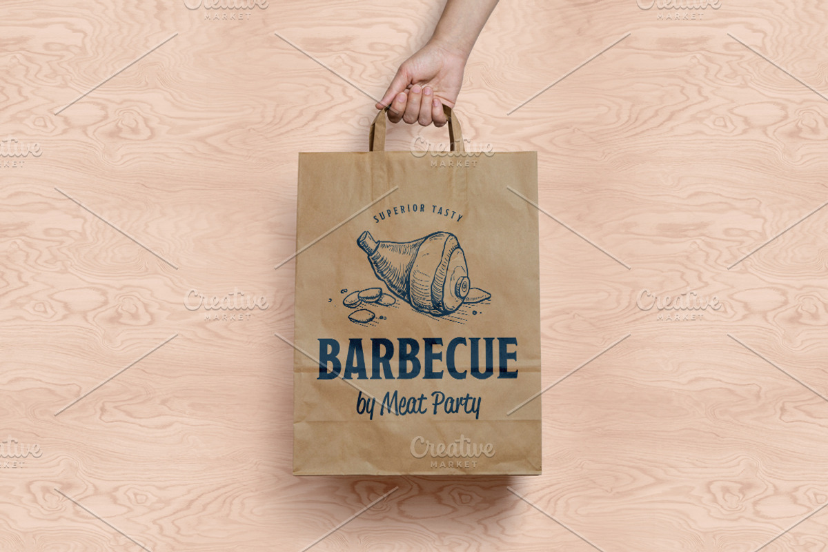 Barbecue hand drawn illustration set, a Food Illustration by Alfazet Chronicles (Photo 4 of 8)