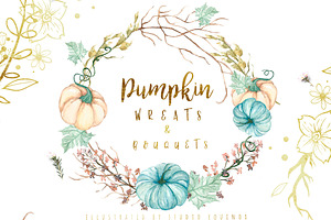 Pumpkin Harvest - Autumnal Graphics