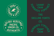 SFC Sunwave, a Serif Font by Skilline Supply Co. (Thumbnail 6 of 10)