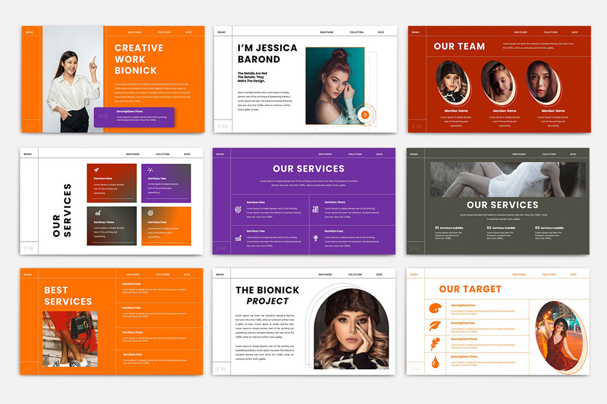 Bionick Powerpoint Template, a Presentation Template by yanindesign (Photo 3 of 5)