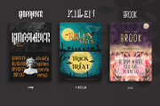 Halloween Bundle - 80% OFF, a Font by FactoryType Studio (Thumbnail 3 of 8)