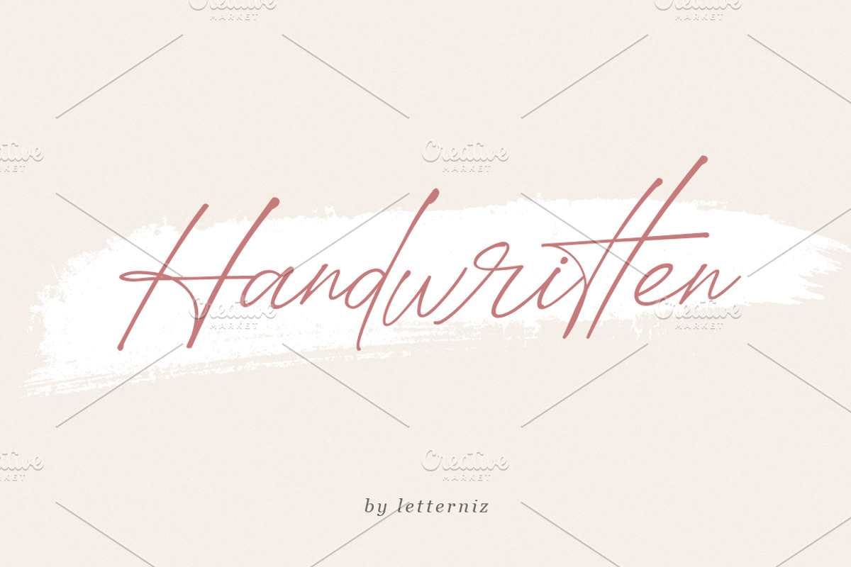 Anathalya Script Font, a Script Font by nizarbagasm (Photo 2 of 8)